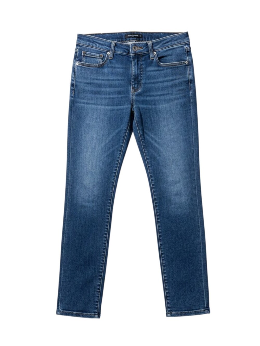Banana Republic Factory Skinny Fit Zippered Jeans In 27